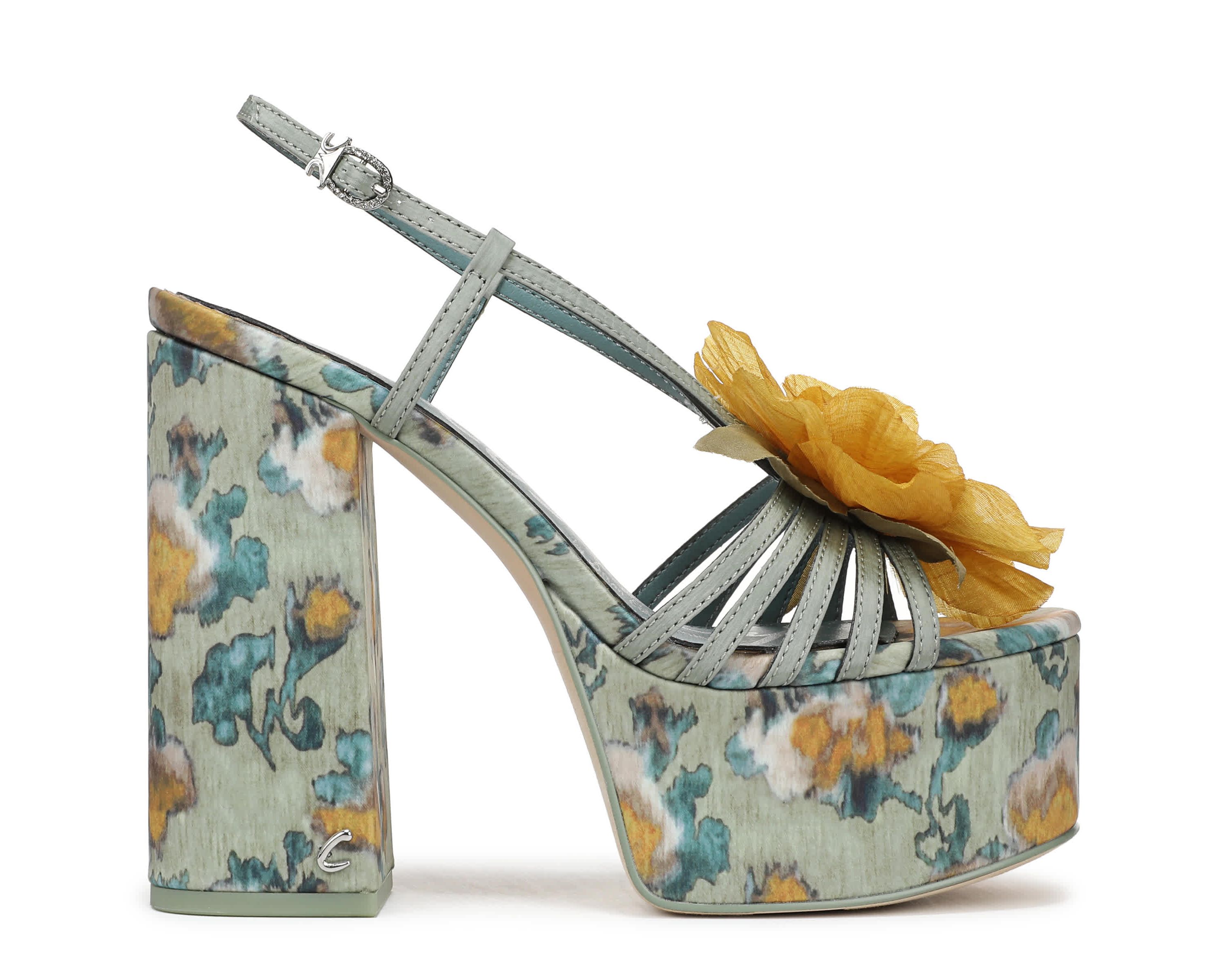 Siena Flower Platform Heel