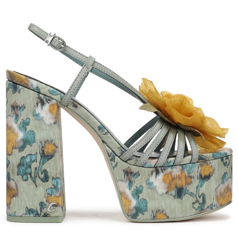 Siena Flower Platform Heel