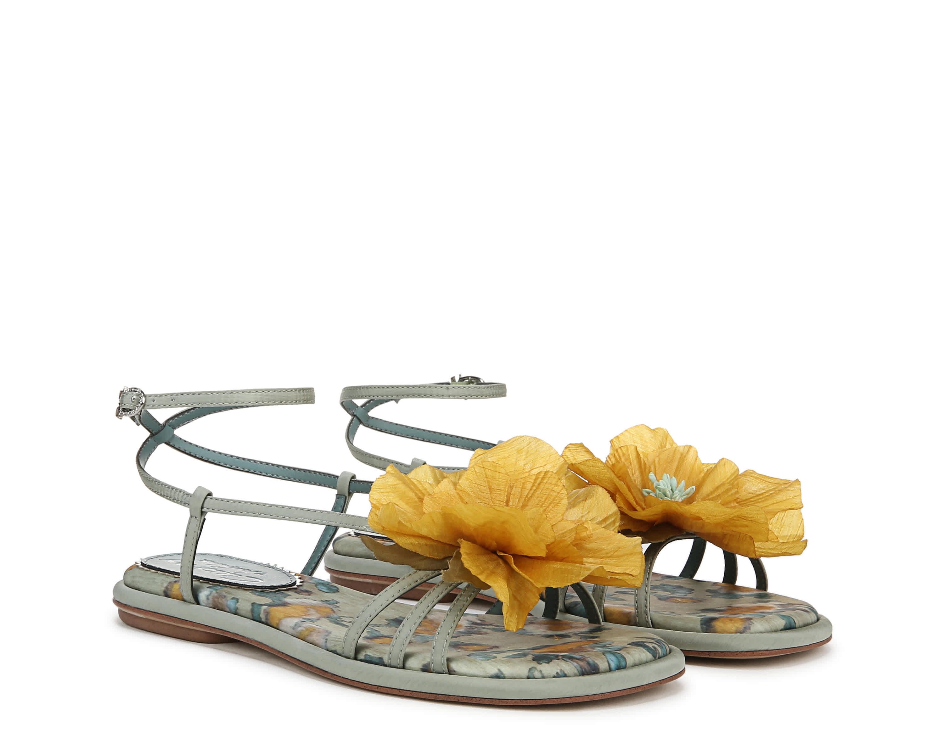 Olana Flower Strappy Sandal