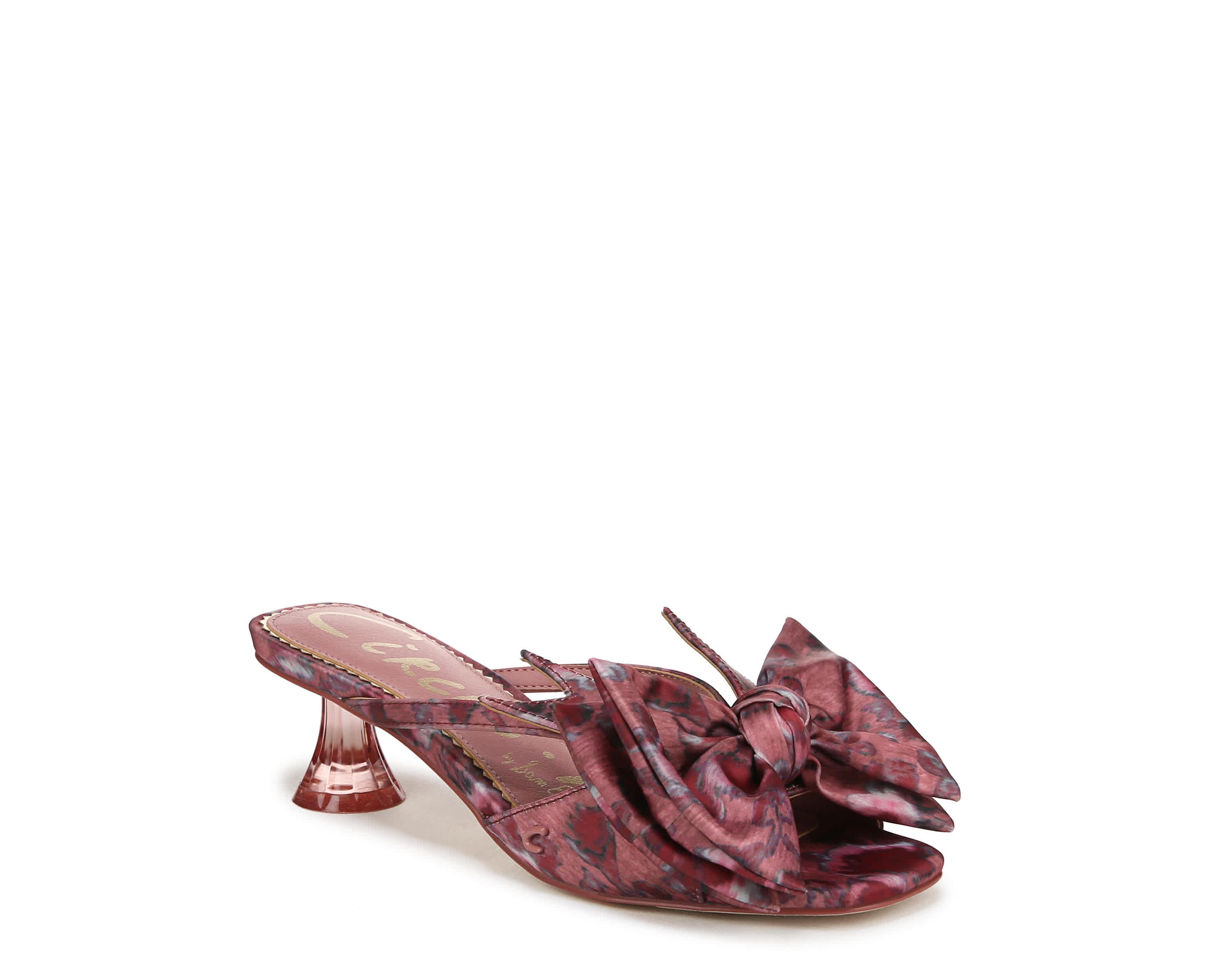 Natalina Kitten Heel Mule