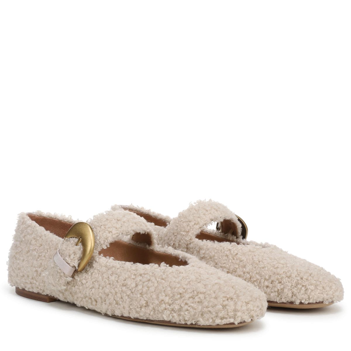 Bella Plush Mary Jane Flats