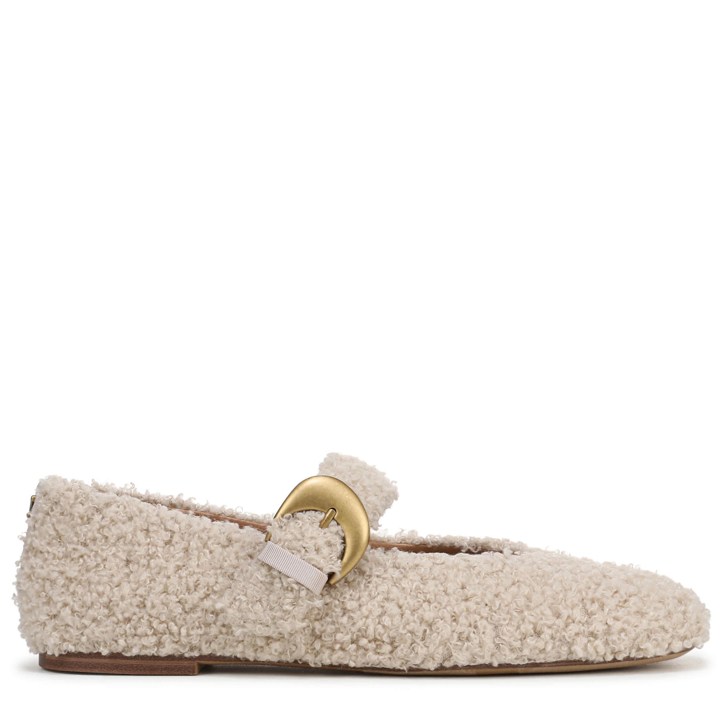 Bella Plush Mary Jane Flats