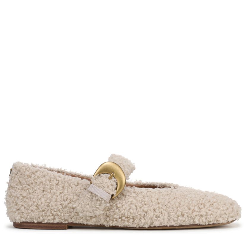 Bella Plush Mary Jane Flats