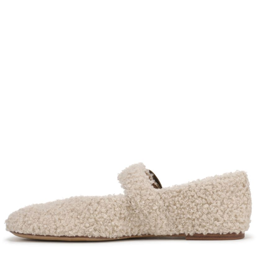 Bella Plush Mary Jane Flats