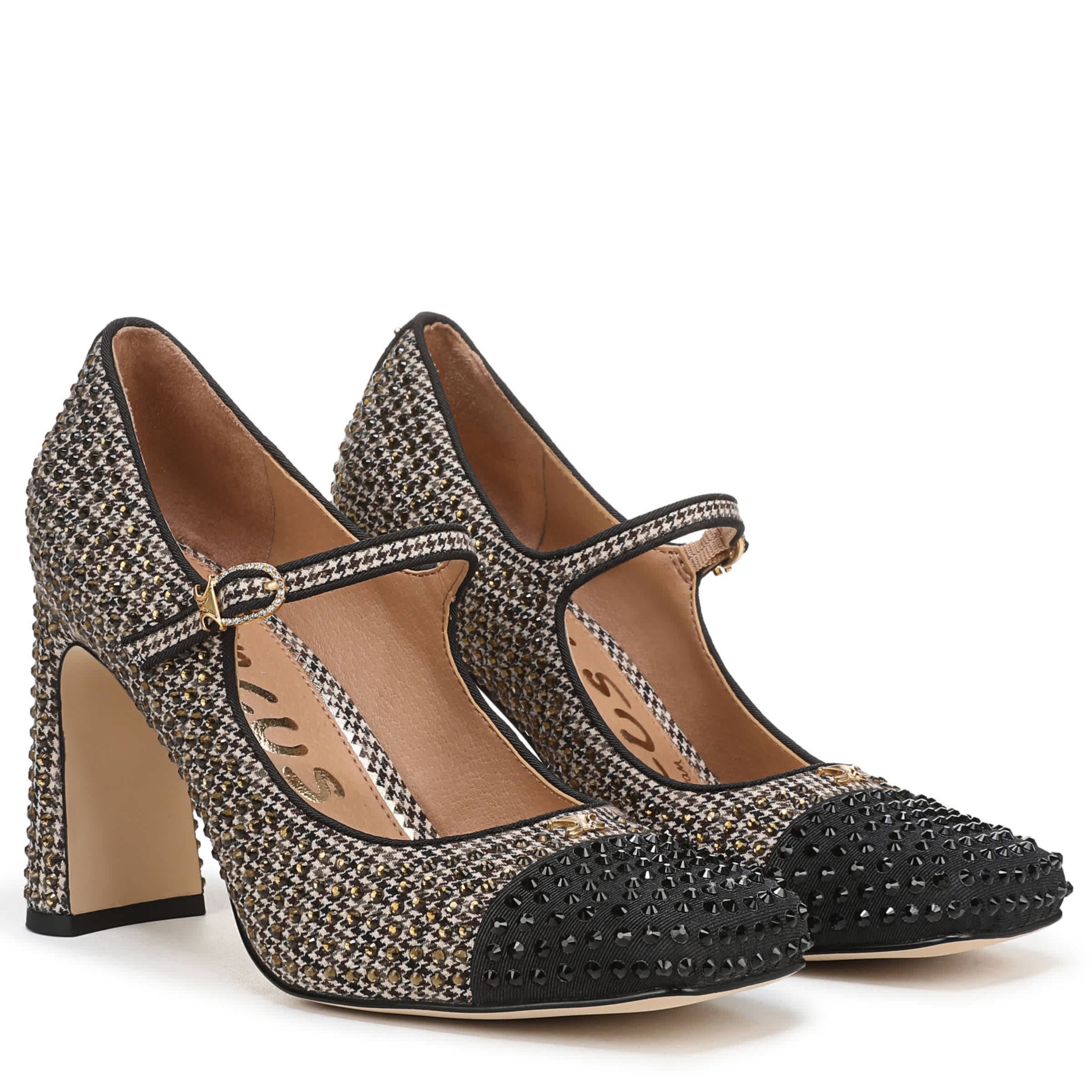 Elora Glitz Block Heel Mary Jane