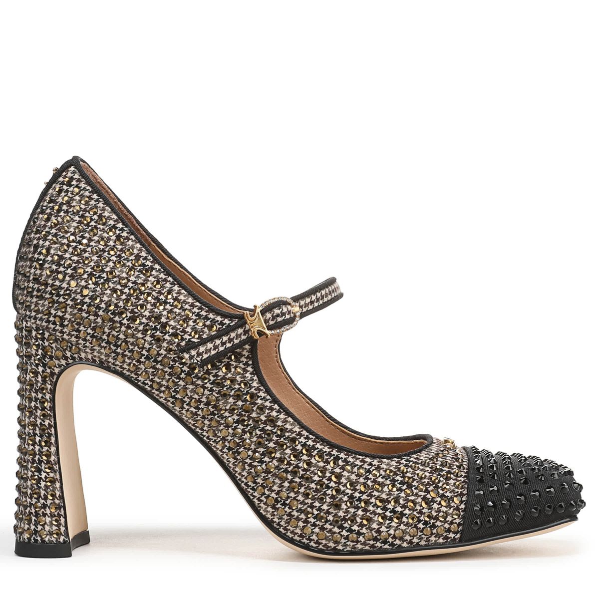 Elora Glitz Block Heel Mary Jane