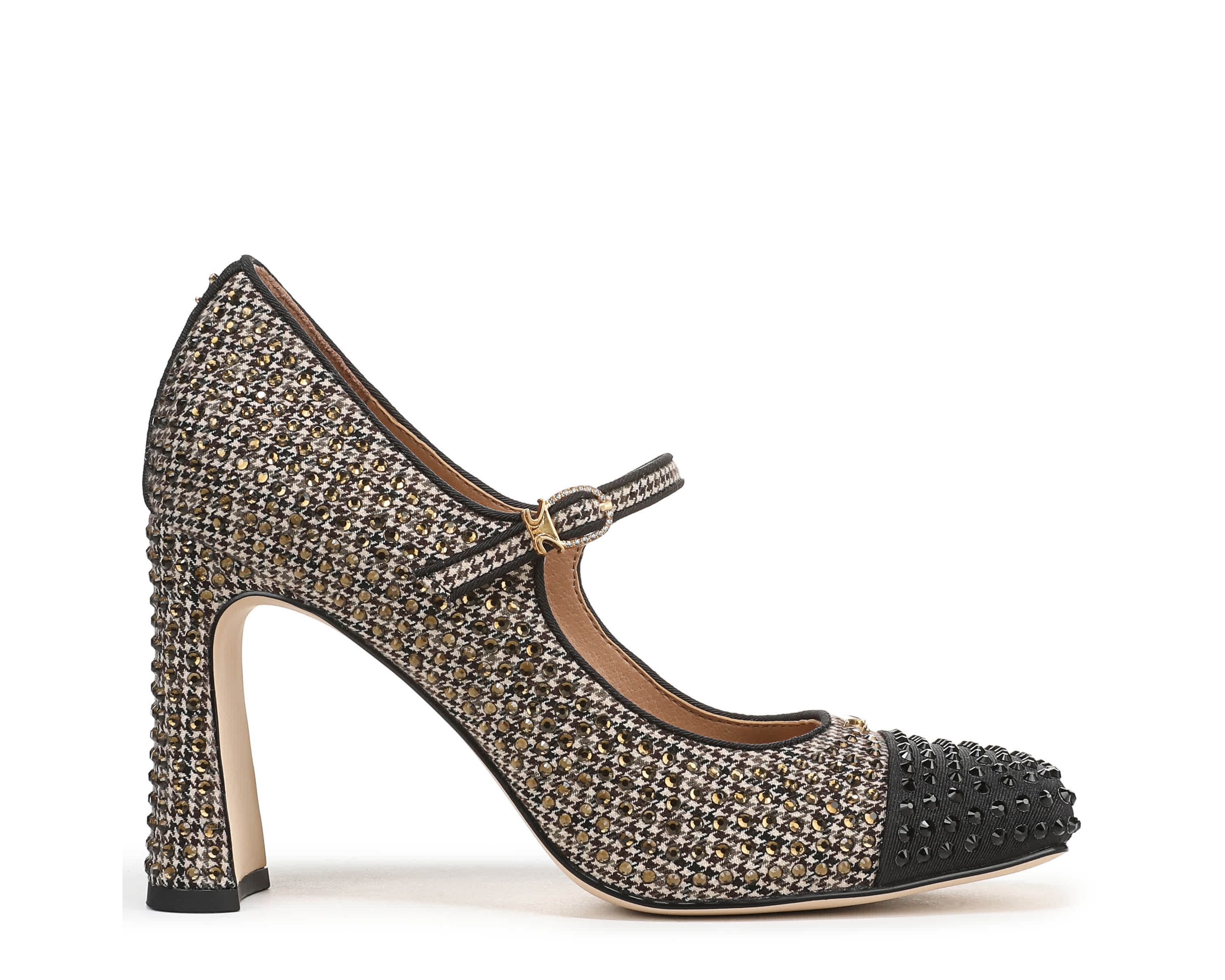 Elora Glitz Block Heel Mary Jane