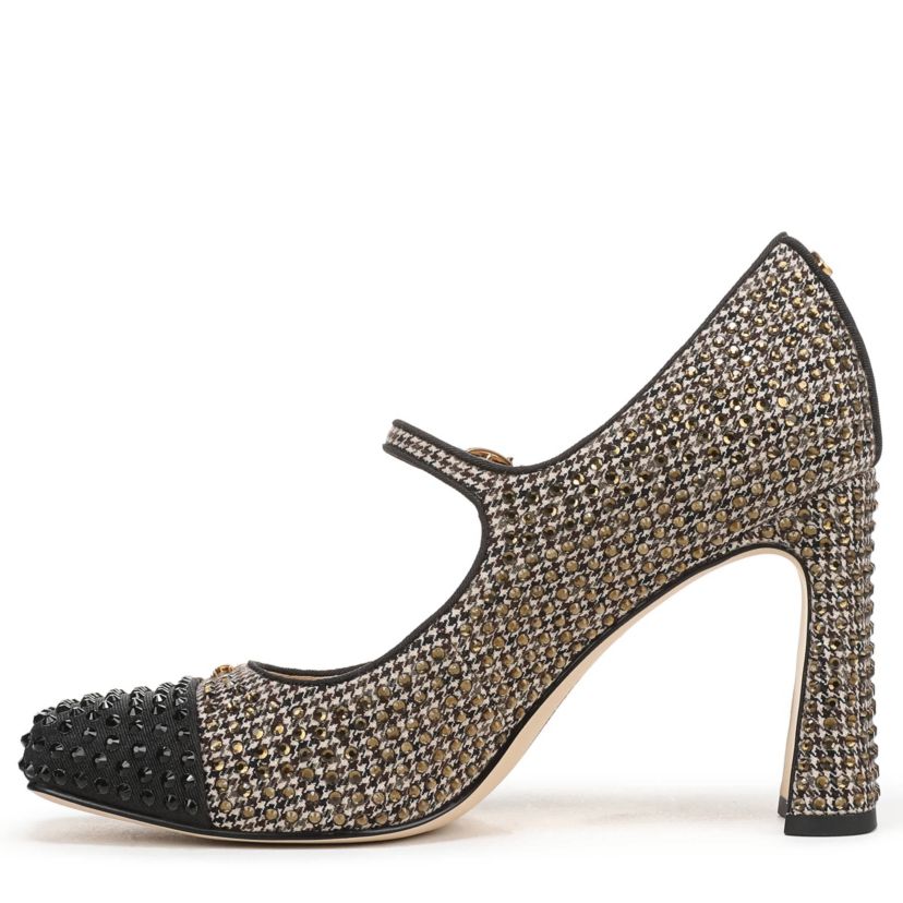 Elora Glitz Block Heel Mary Jane