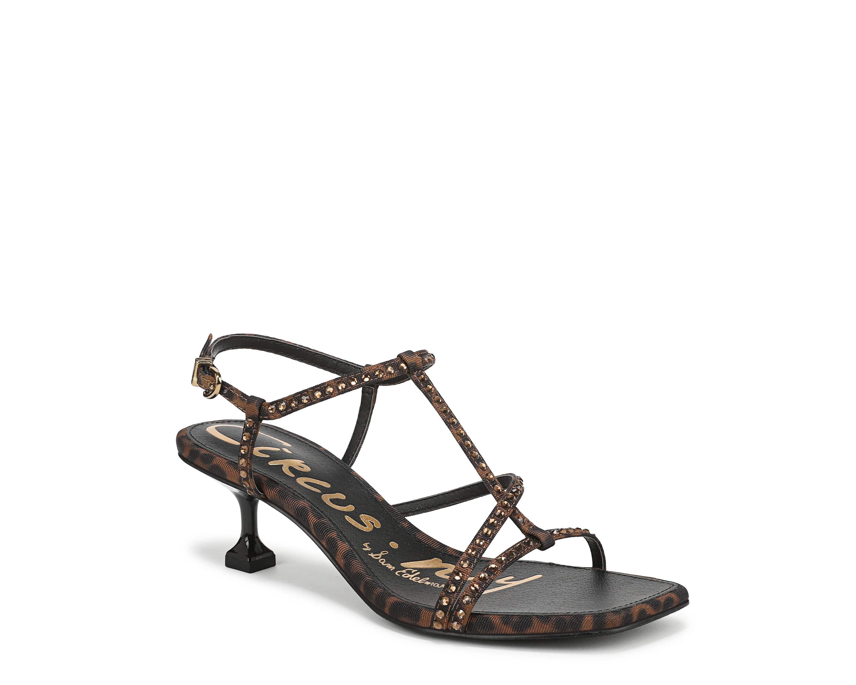 Jaida Glitz Kitten Heel Sandal