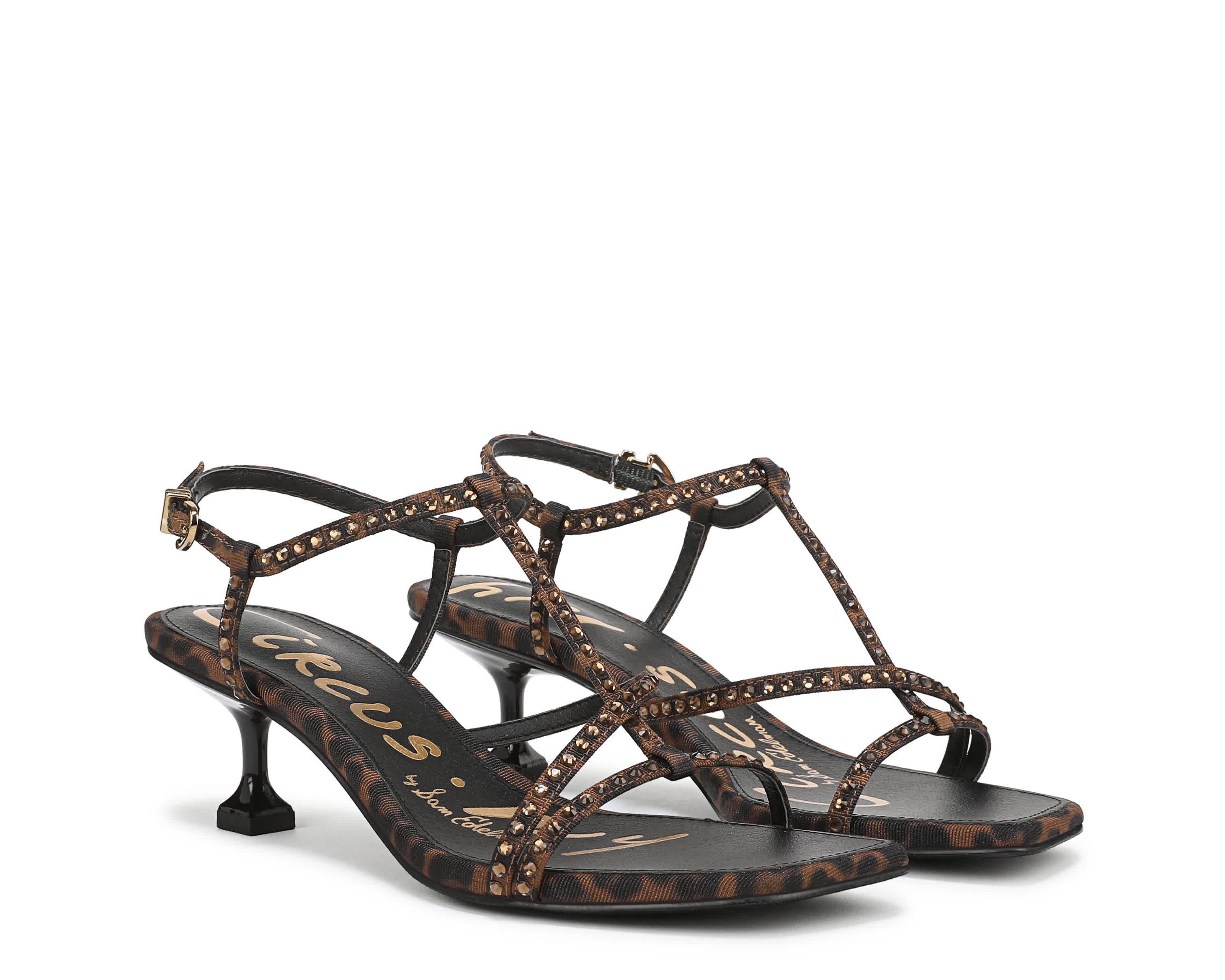 Jaida Glitz Kitten Heel Sandal