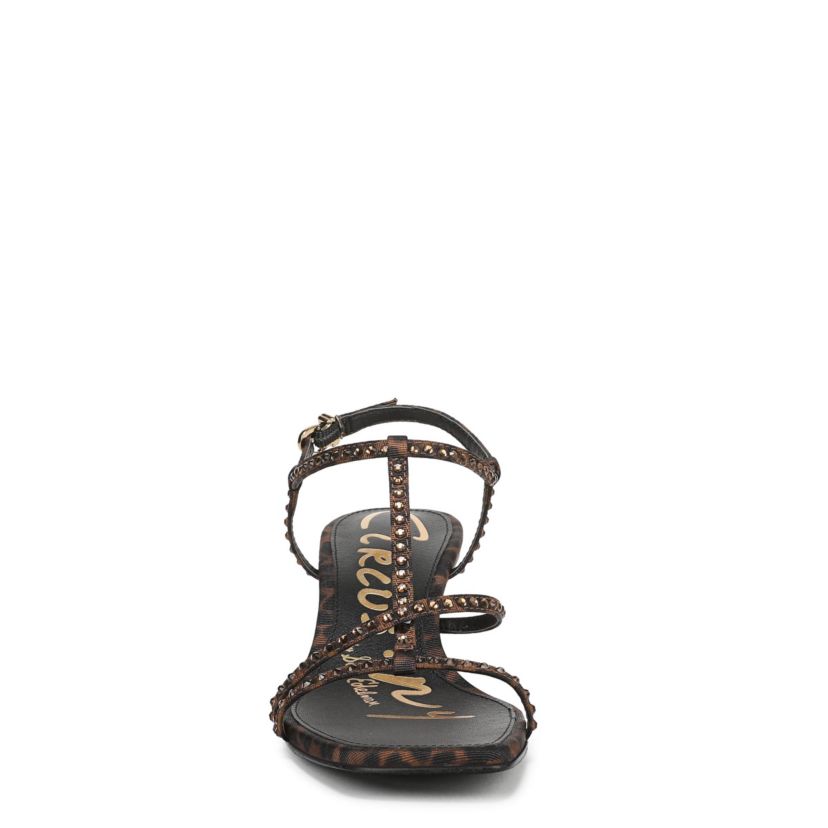 Jaida Glitz Kitten Heel Sandal