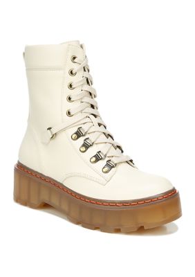 belk white combat boots