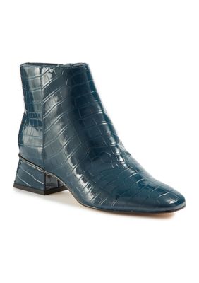 booties with square heel