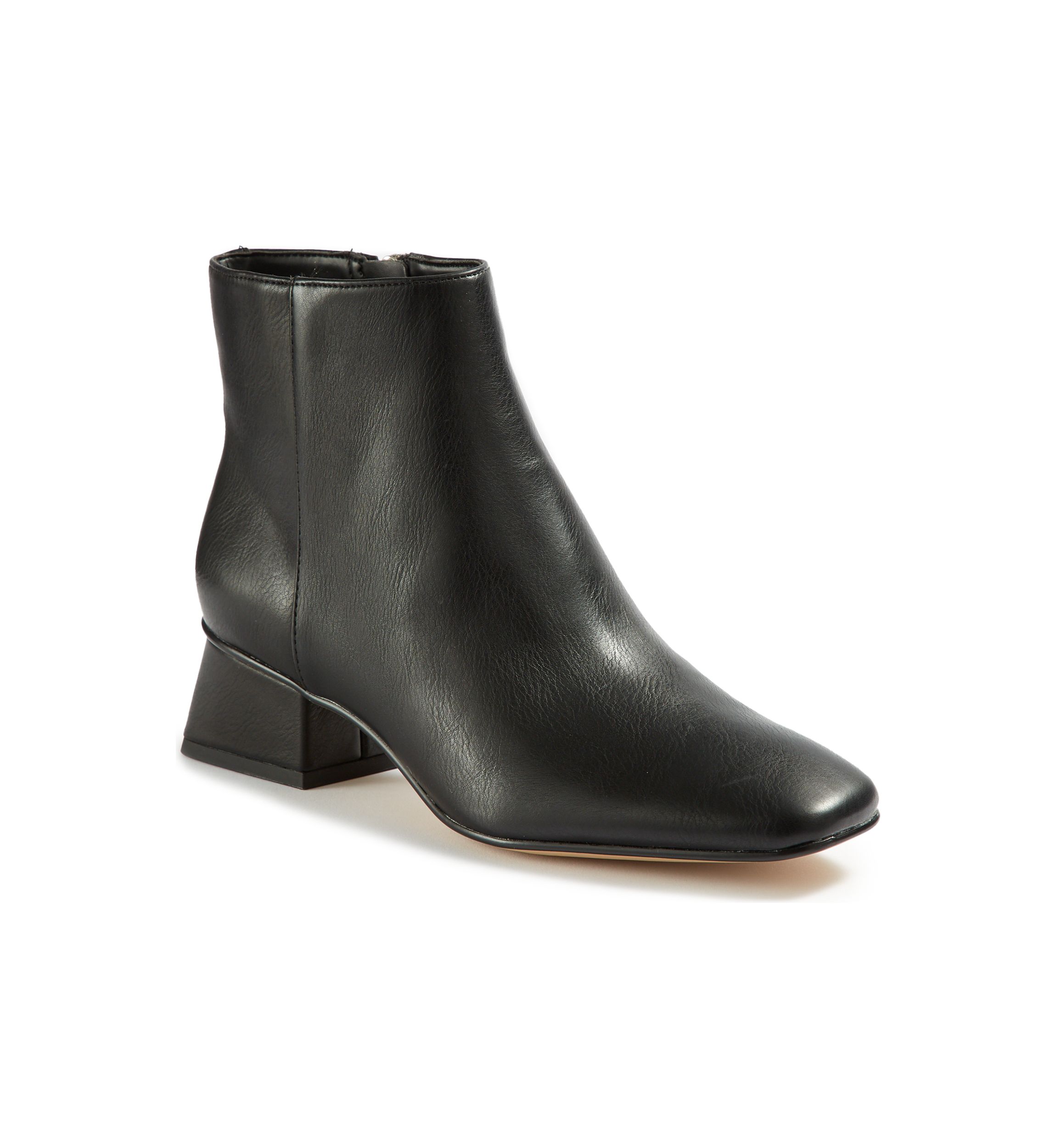 Daysi Square Toe Block Heel Booties