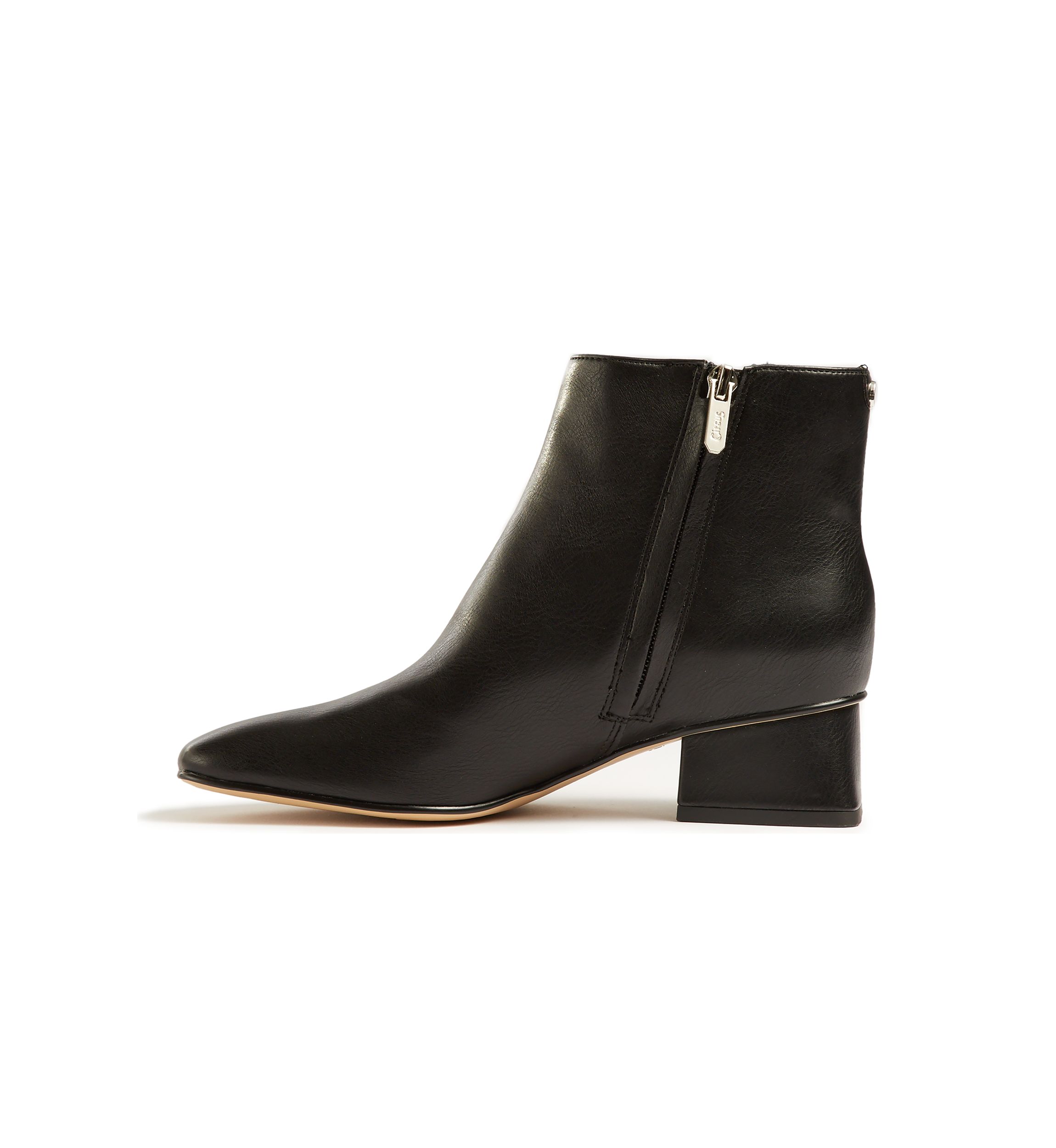 Daysi Square Toe Block Heel Booties