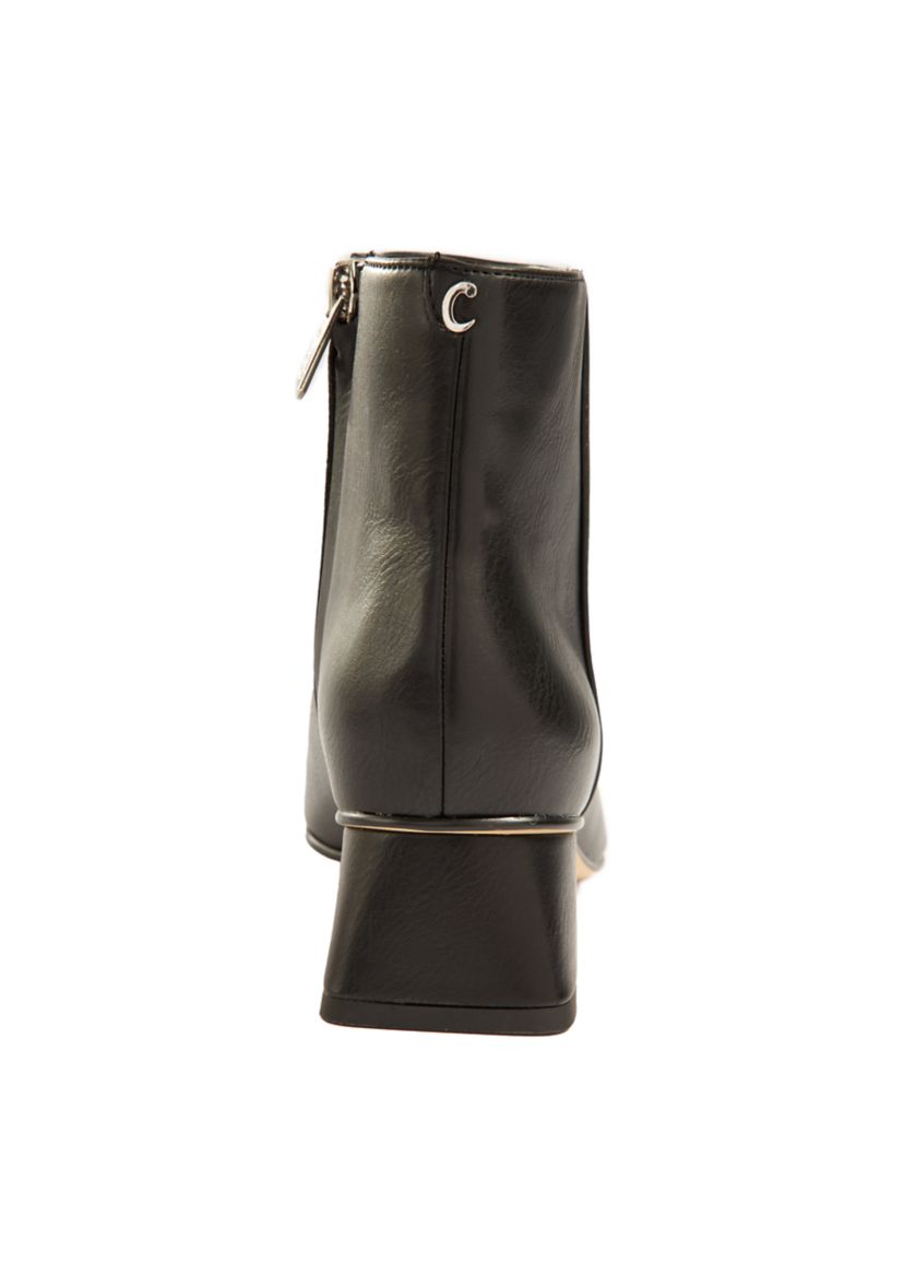 Daysi Square Toe Block Heel Booties