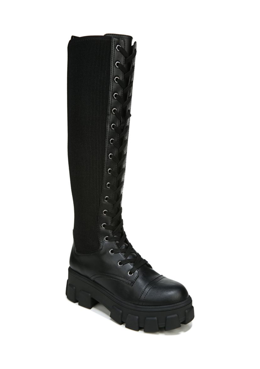 Dinah High Shaft Lug Sole Boots
