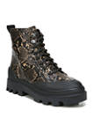 	  Indy Waterproof Cold Weather Boots - Warm Taupe Snake