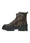 	  Indy Waterproof Cold Weather Boots - Warm Taupe Snake