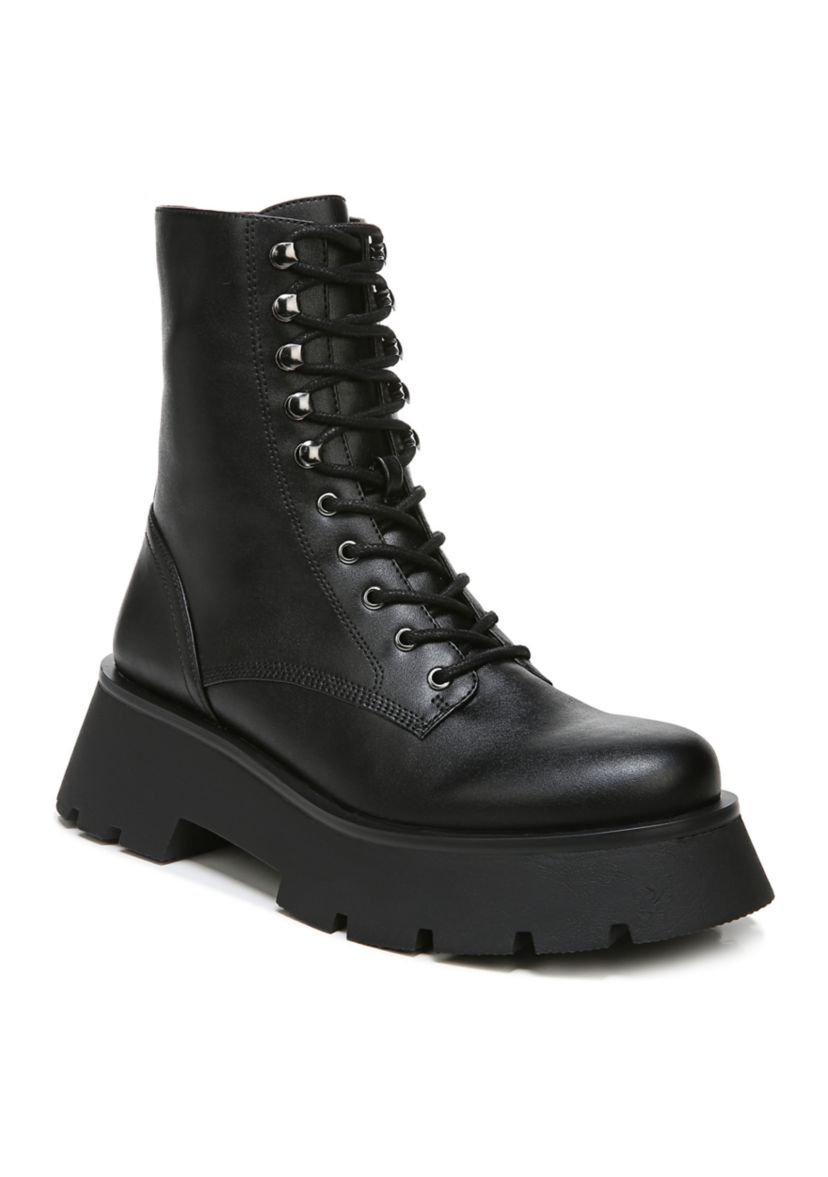 Lolita Lug Sole Combat Booties