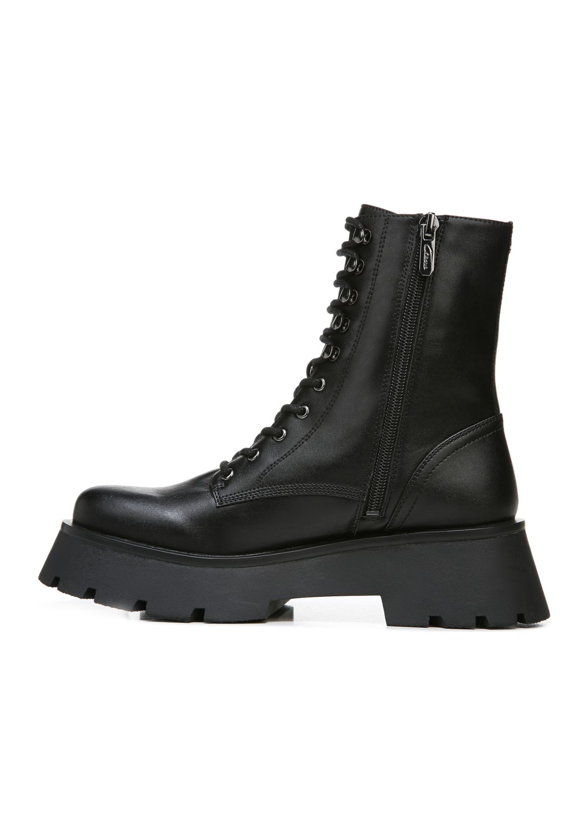 Lolita Lug Sole Combat Booties