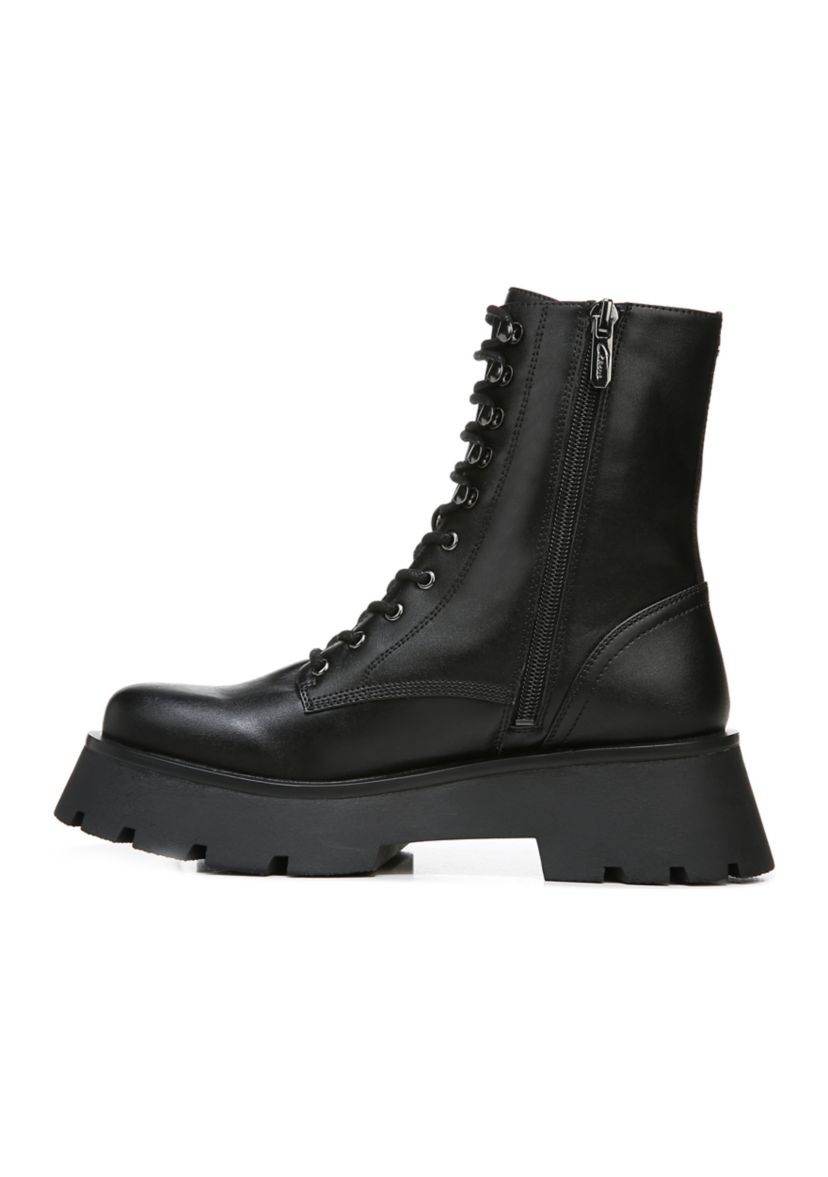 Lolita Lug Sole Combat Booties
