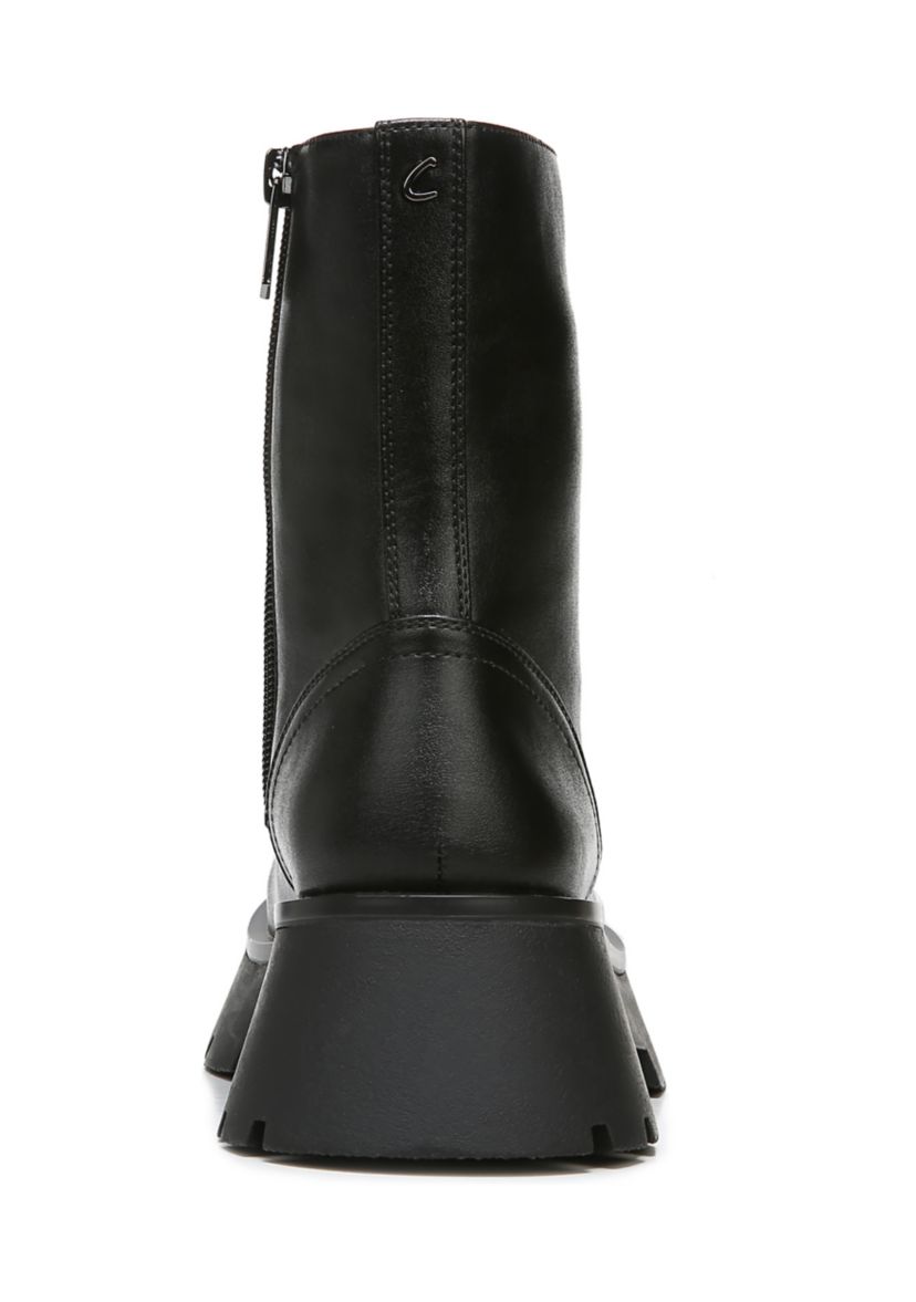 Lolita Lug Sole Combat Booties