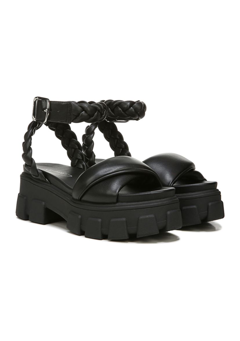 Gayle Strappy Sandal Black
