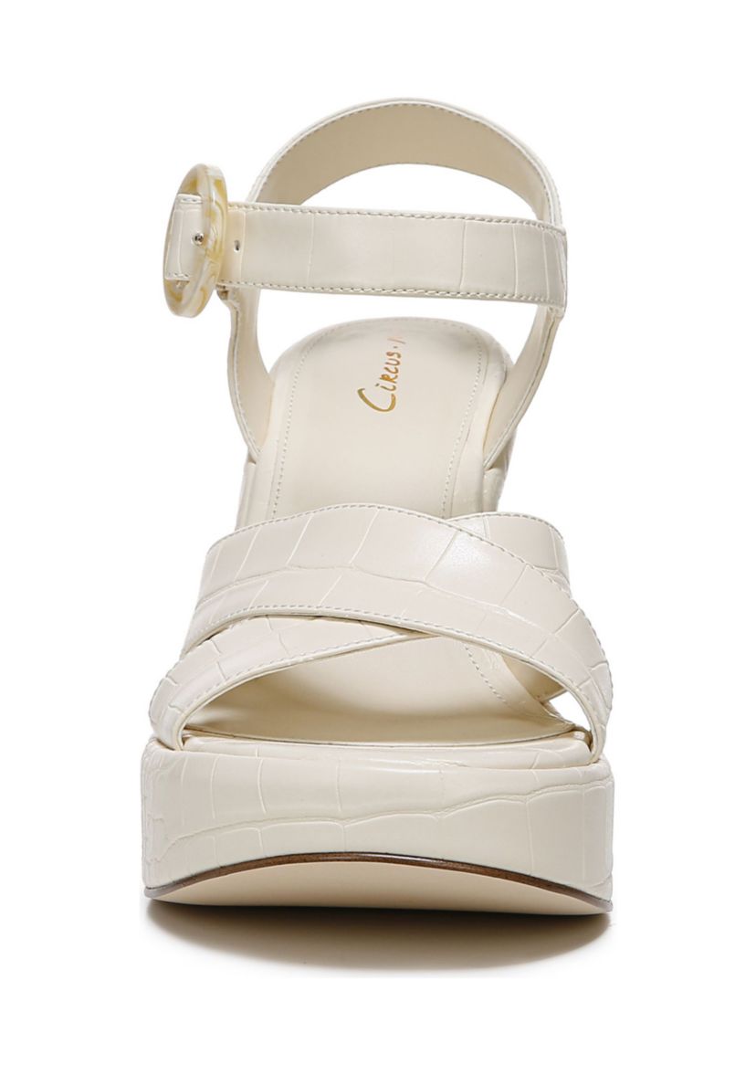 Peony Strappy Sandal Fiji Flower Croc Pt
