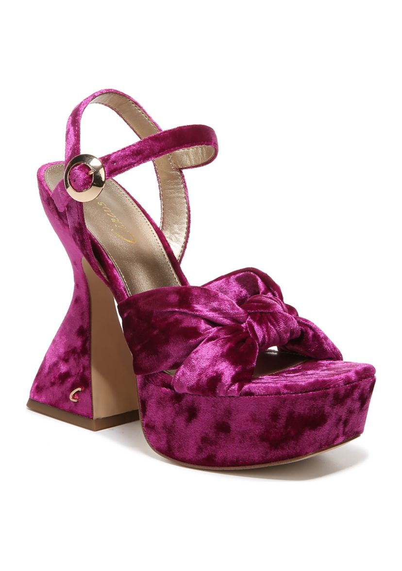 Audrea Jewel Platform Heeled Sandals