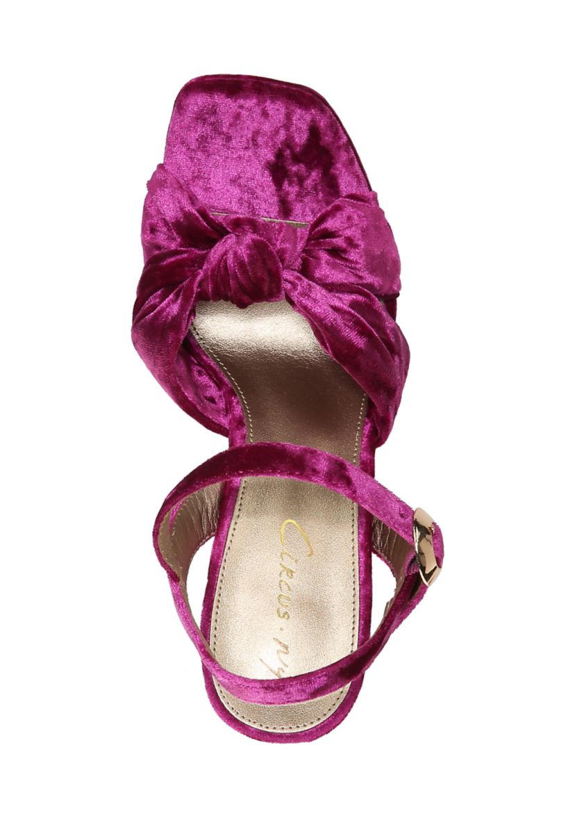 Audrea Jewel Platform Heeled Sandals