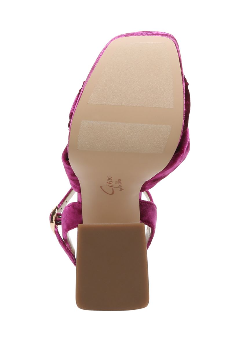 Audrea Jewel Platform Heeled Sandals