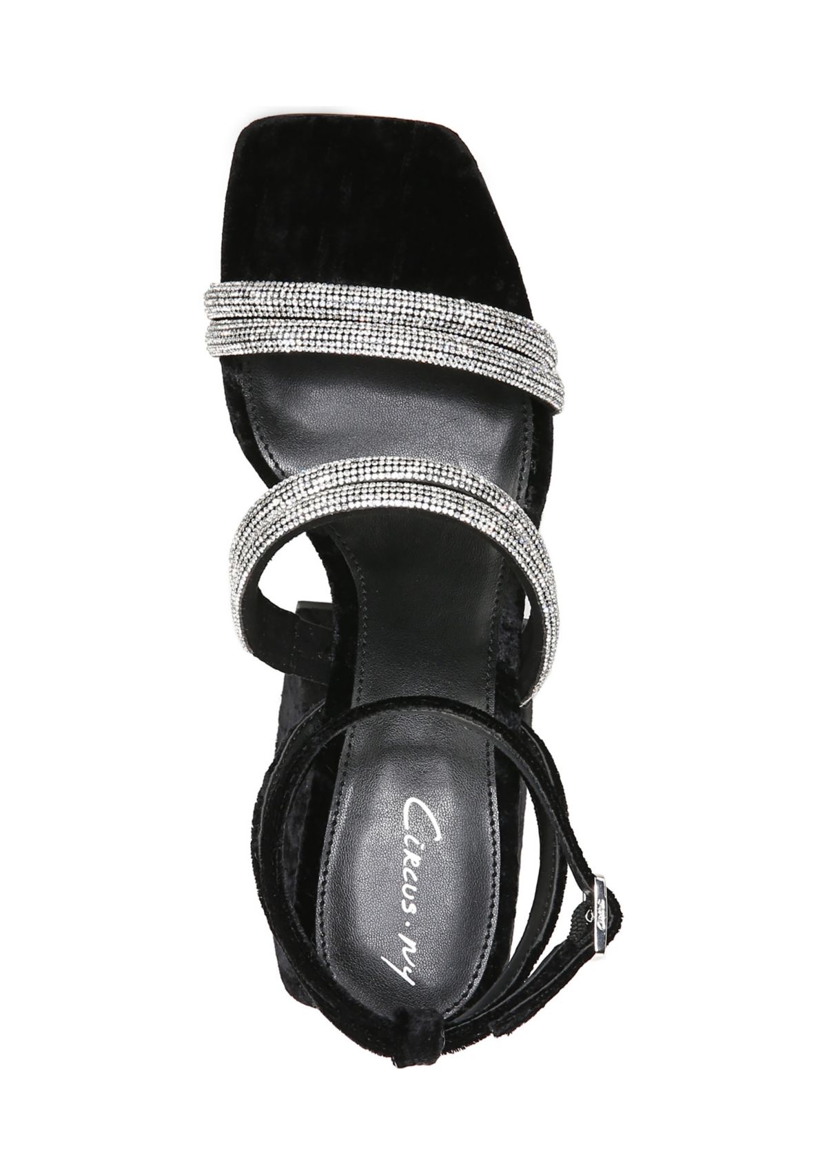 Mila Jewel Embellished Platform Heeled Sandals 