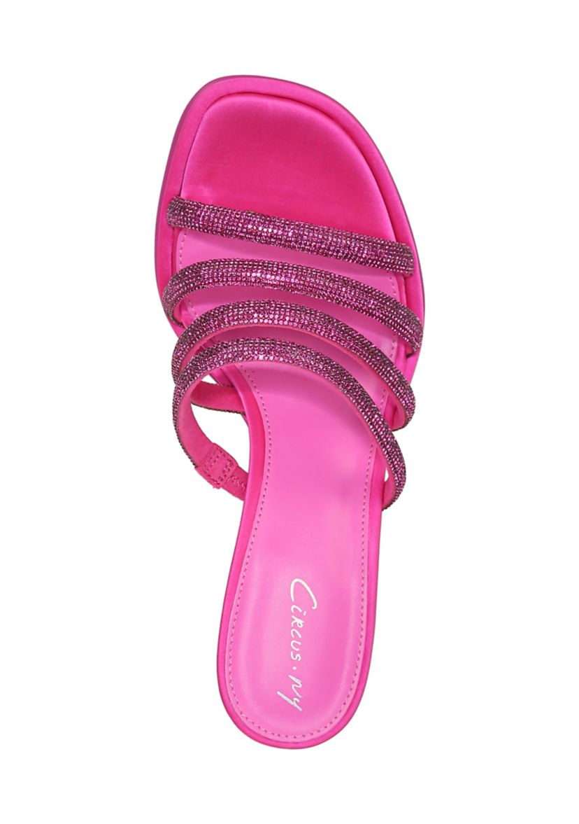 Heddie Embellished Mule Sandals 