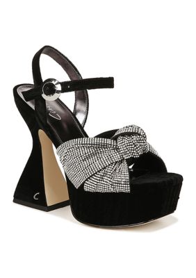 Audrea Jewel Platform Heeled Sandals