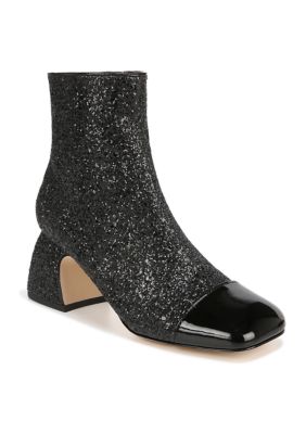 Circus NY by Sam Edelman Osten Glitter Booties, Black, 8M