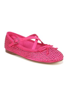 Circus NY by Sam Edelman Women's Zuri Jewel Ballet Flats, Pink, 8.5M
