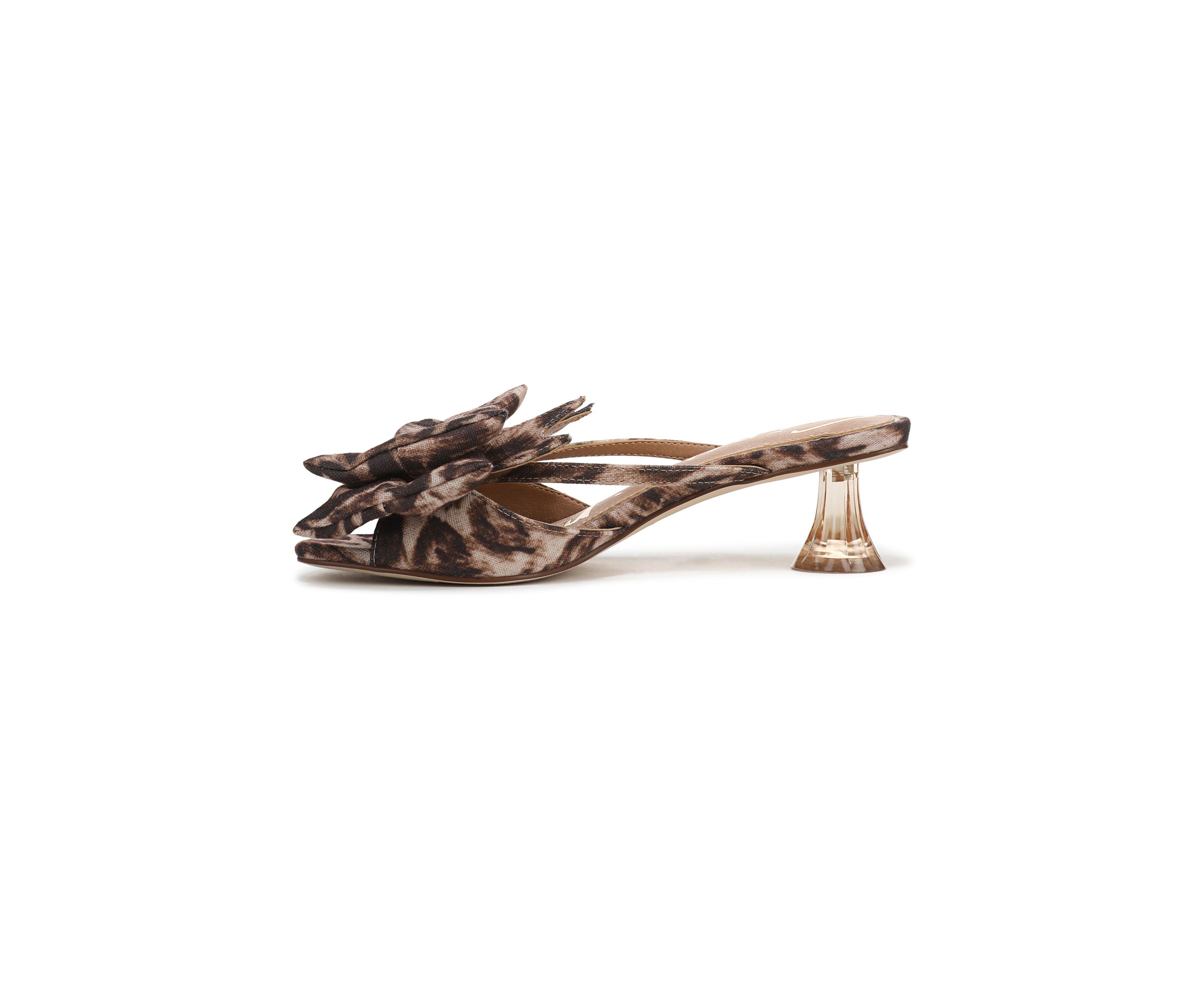 Natalina Bow Kitten Sandals
