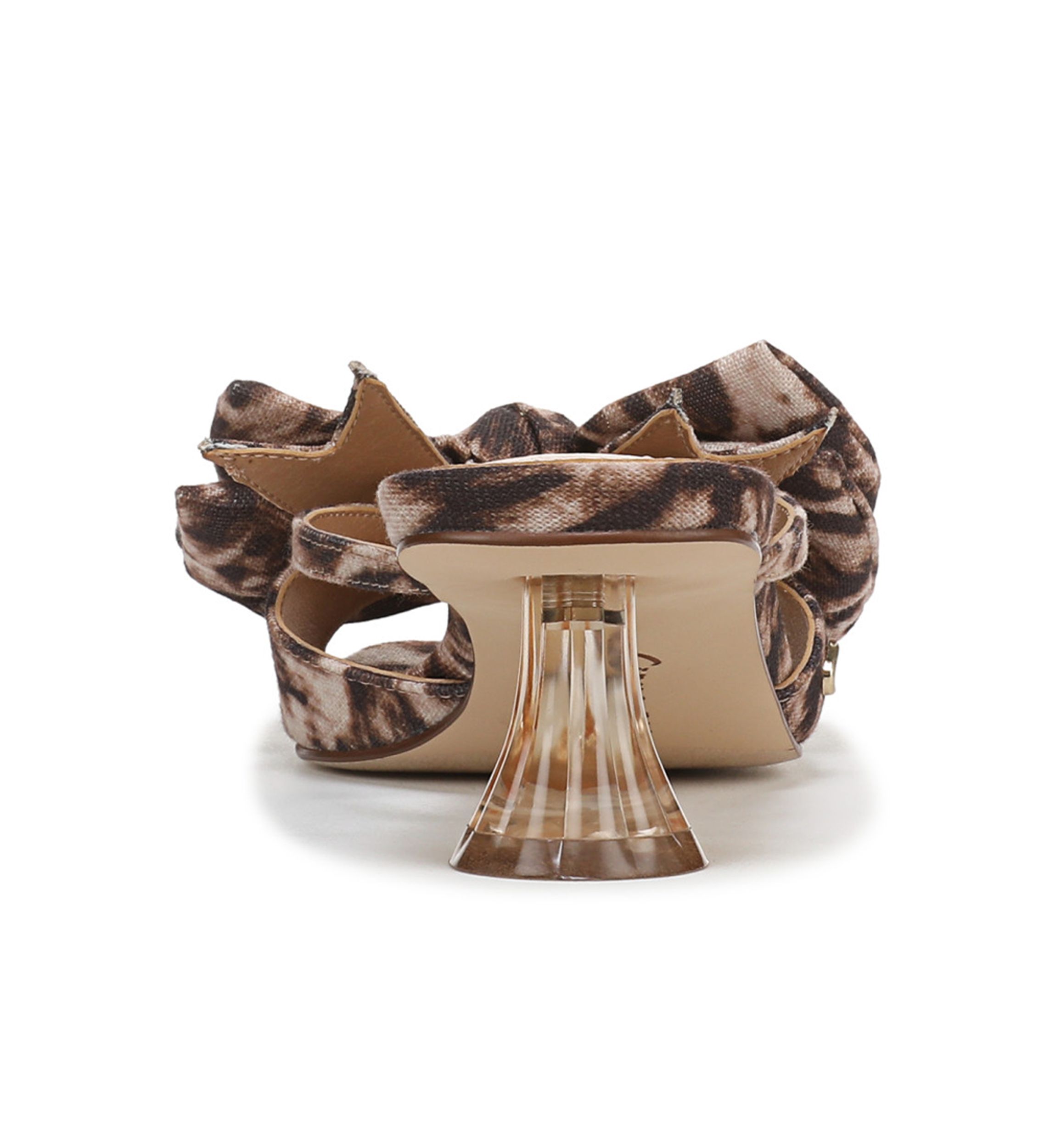 Natalina Bow Kitten Sandals