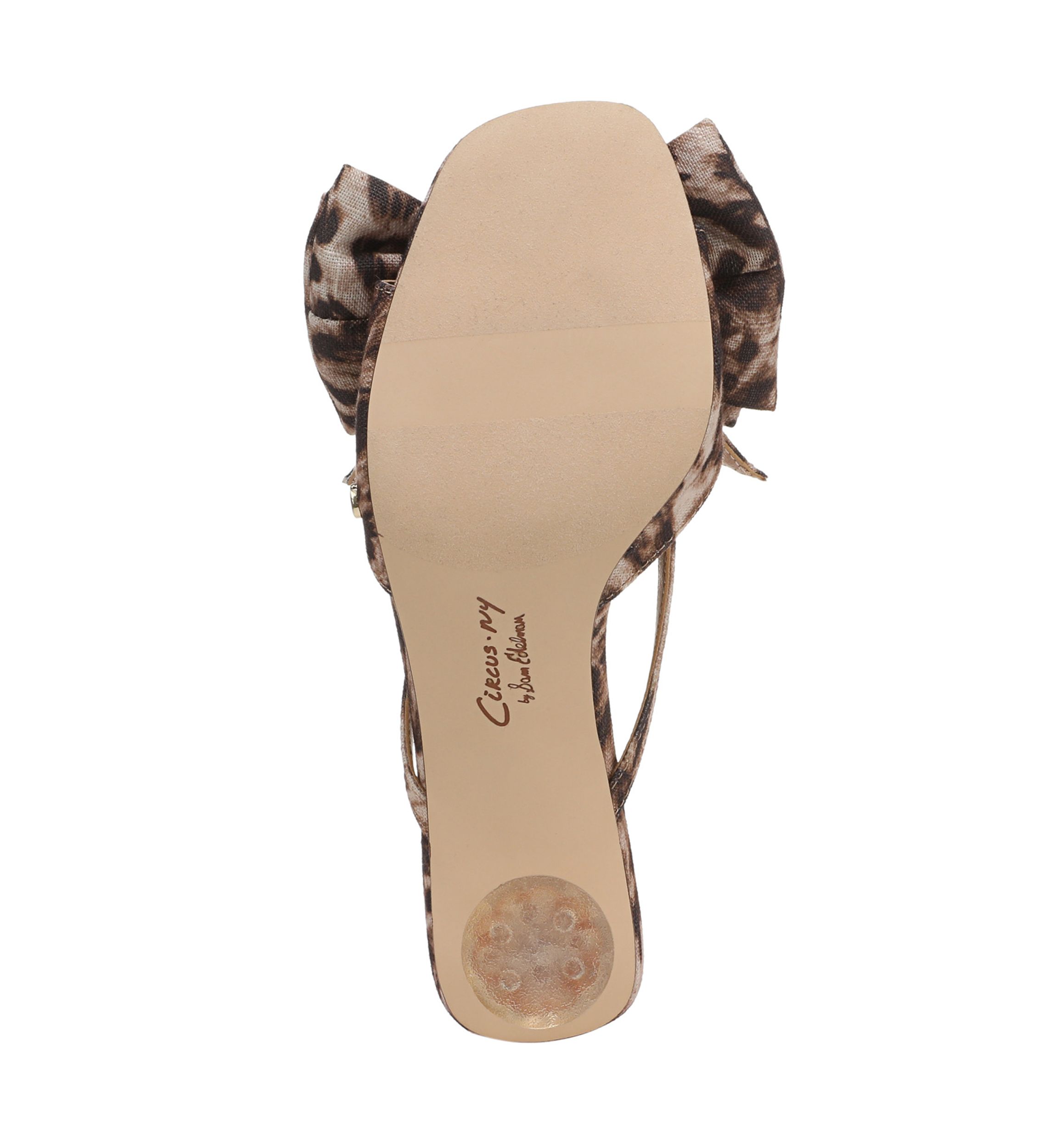 Natalina Bow Kitten Sandals