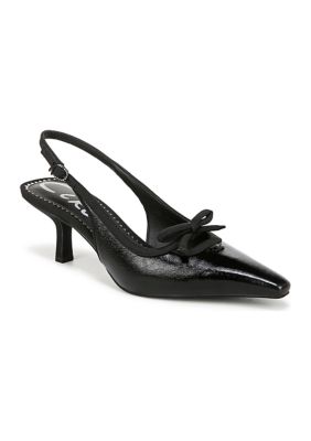 Circus NY by Sam Edelman Women's Cassidy Slingback Kitten Heel, Black, 6.5M
