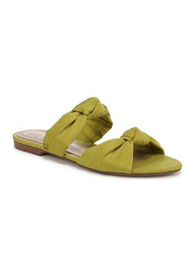 Circus NY by Sam Edelman Women's Marissa Knot Slide Sandal, Lime, 6M