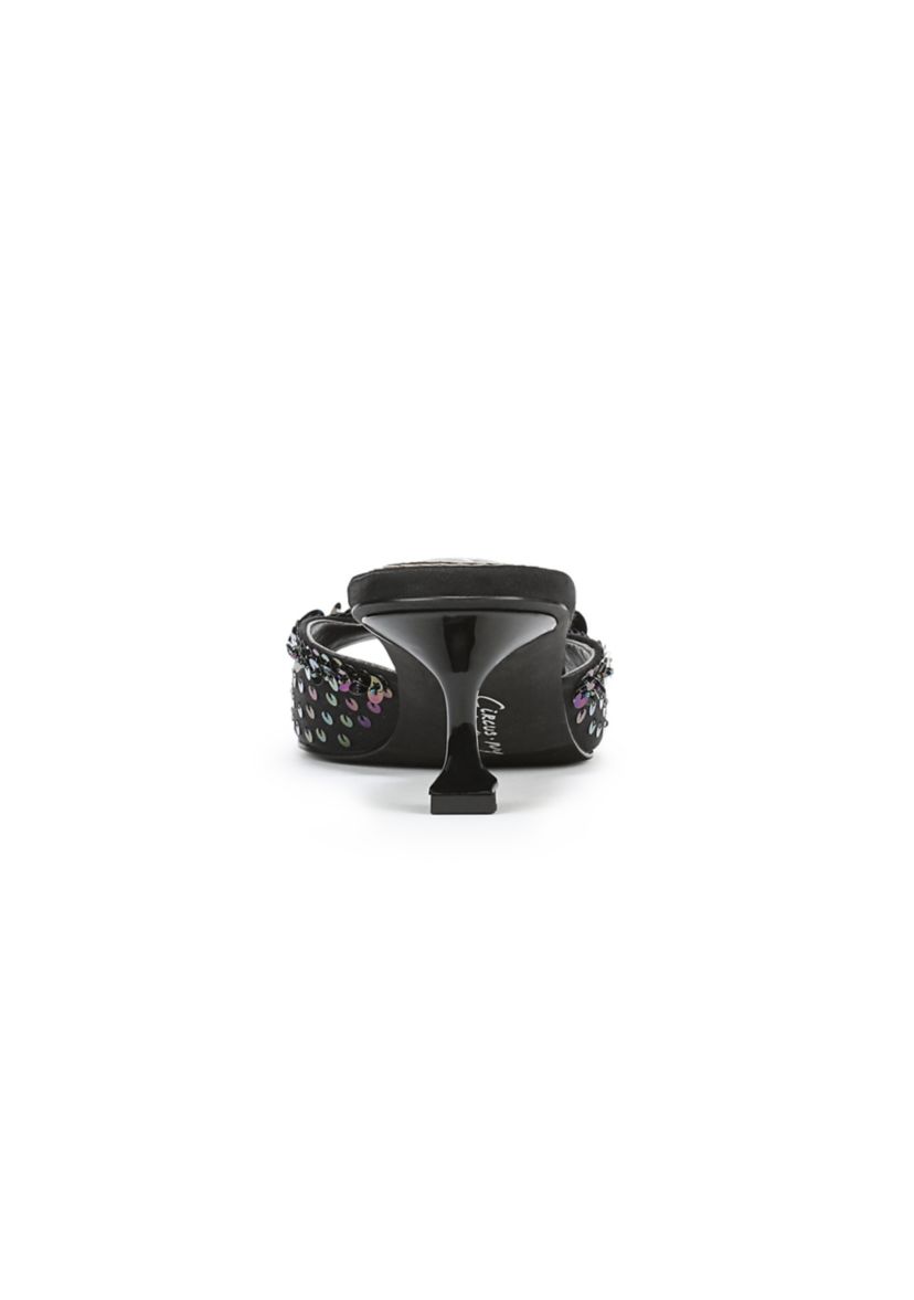 Juliana Kitten Heel Mule Sandals 