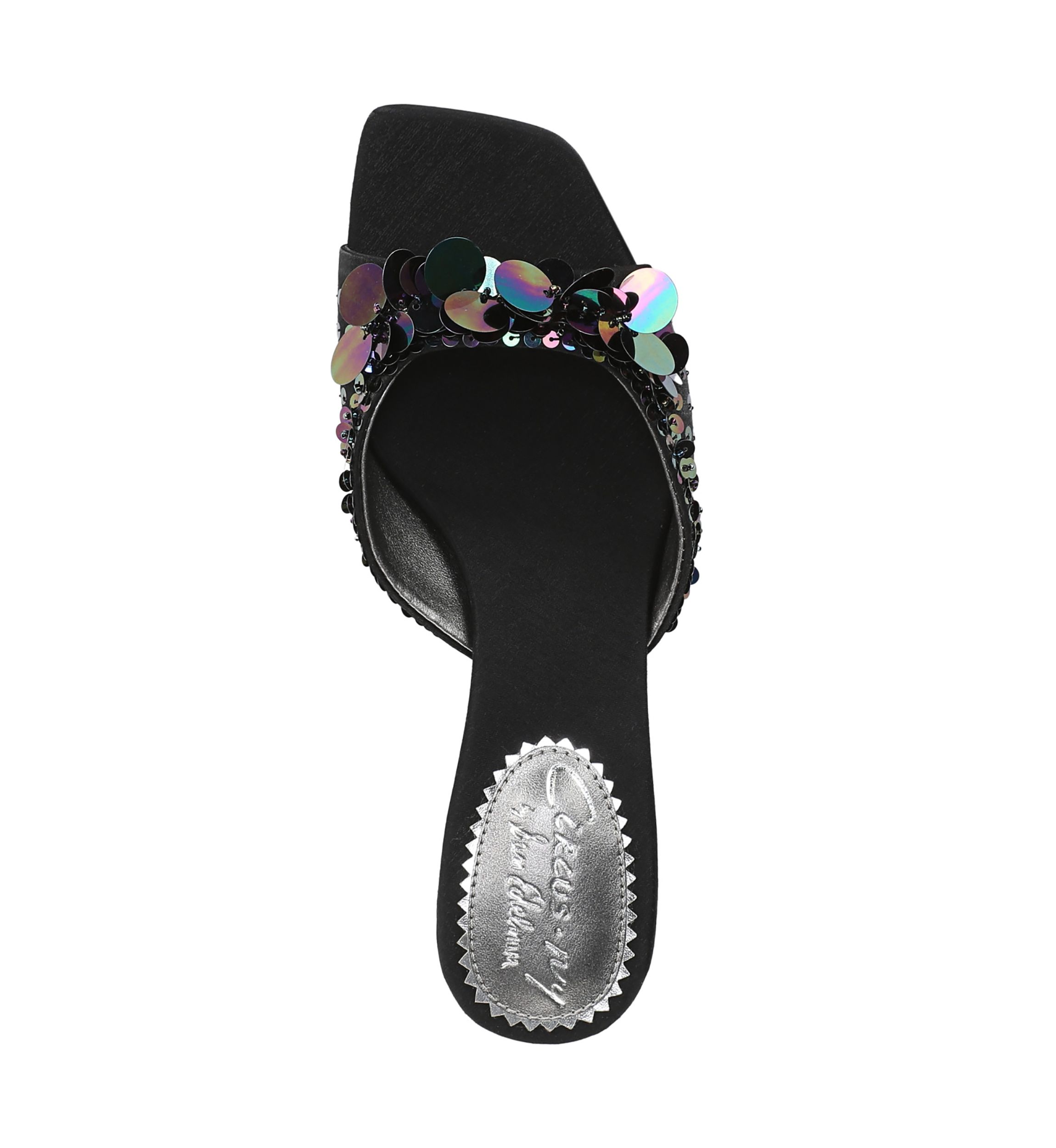 Juliana Kitten Heel Mule Sandals 