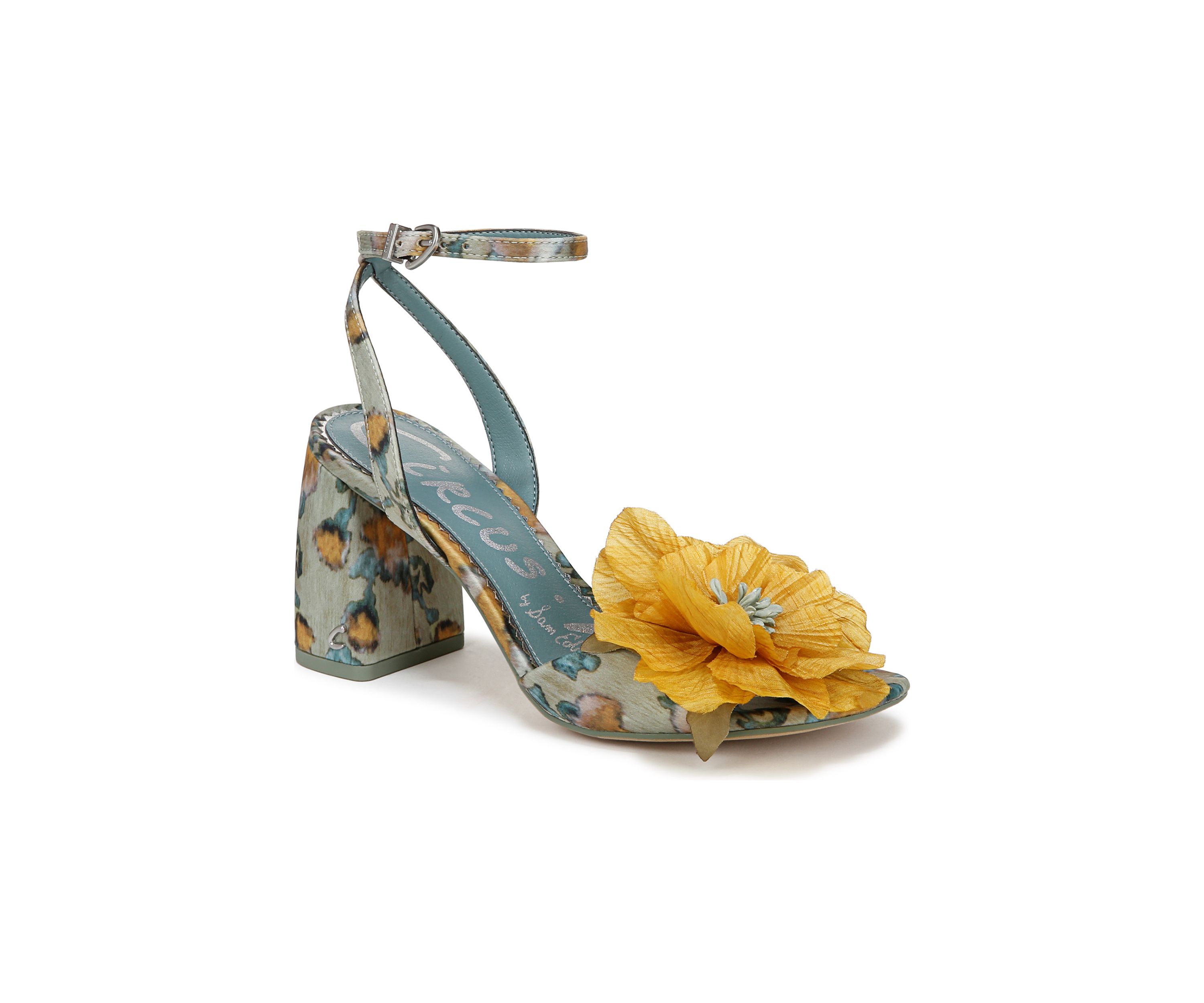 Aria Flower  Heeled Sandals