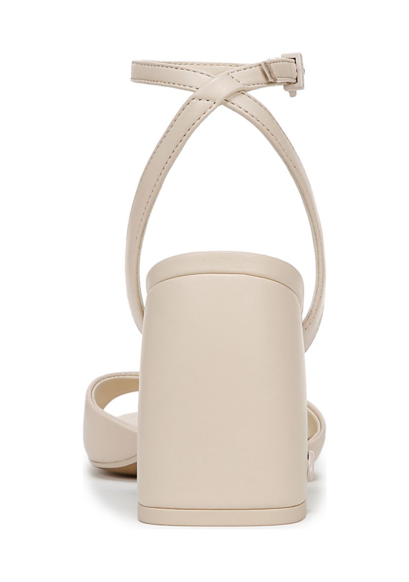 Aria Flower Block Heel Sandal