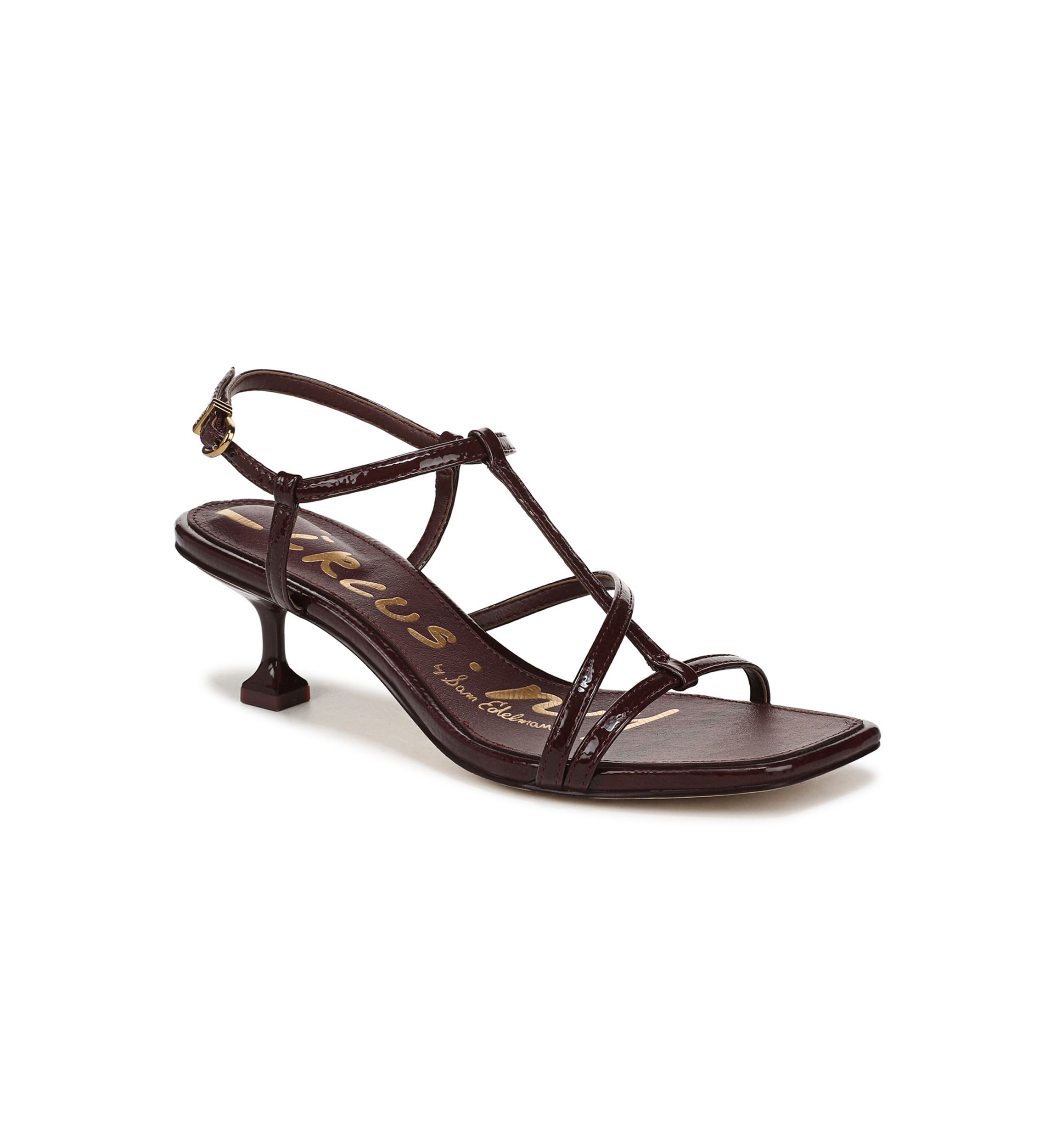 Jaida Strappy Kitten Heel Sandals