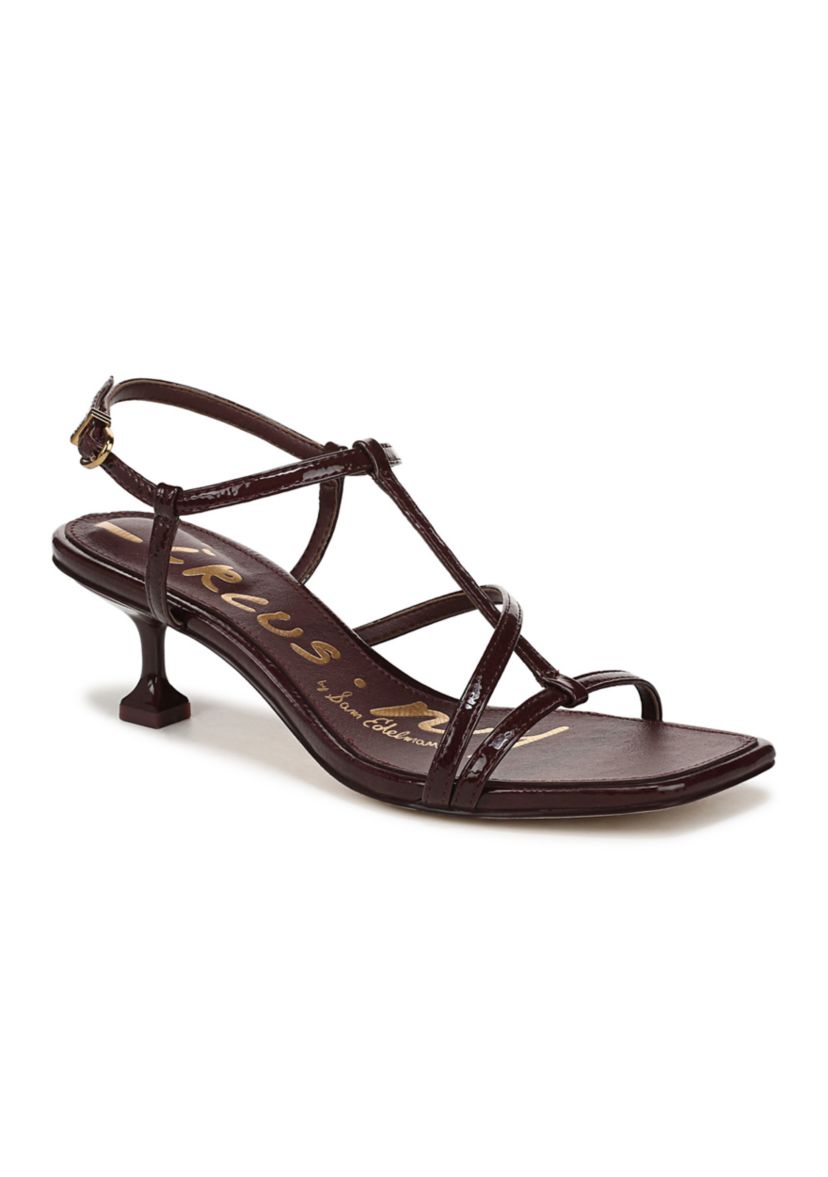 Jaida Strappy Kitten Heel Sandals
