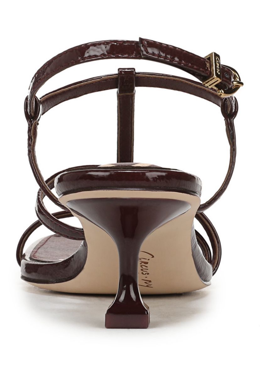 Jaida Strappy Kitten Heel Sandals