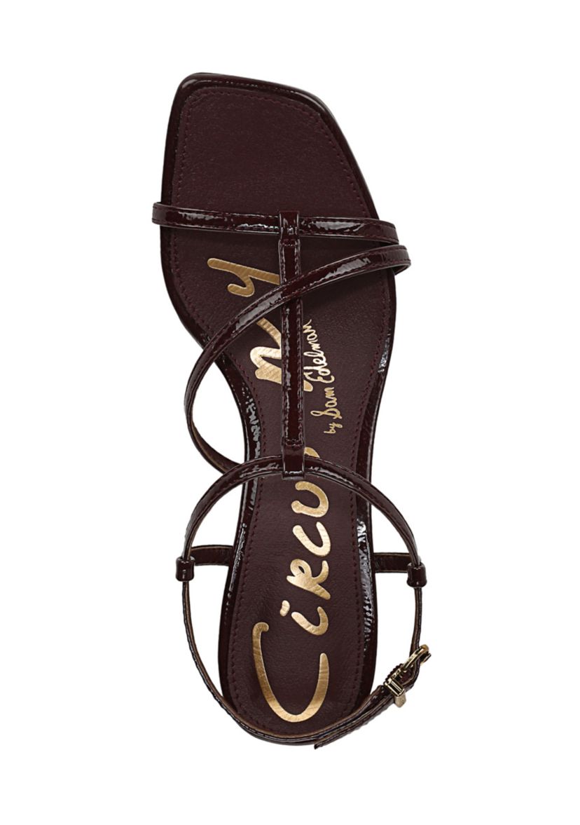 Jaida Strappy Kitten Heel Sandals